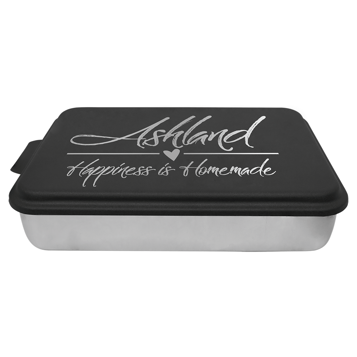 9" x 13" Aluminum Cake Pan with Black Lid