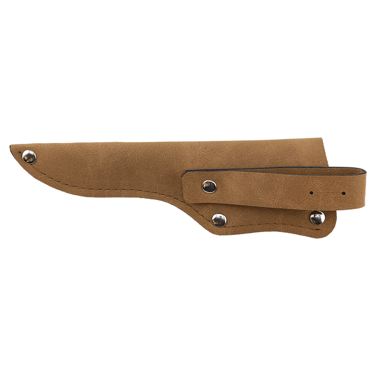 Bison River 4" Fillet Knife with Wood Handle and Leatherette Sheath