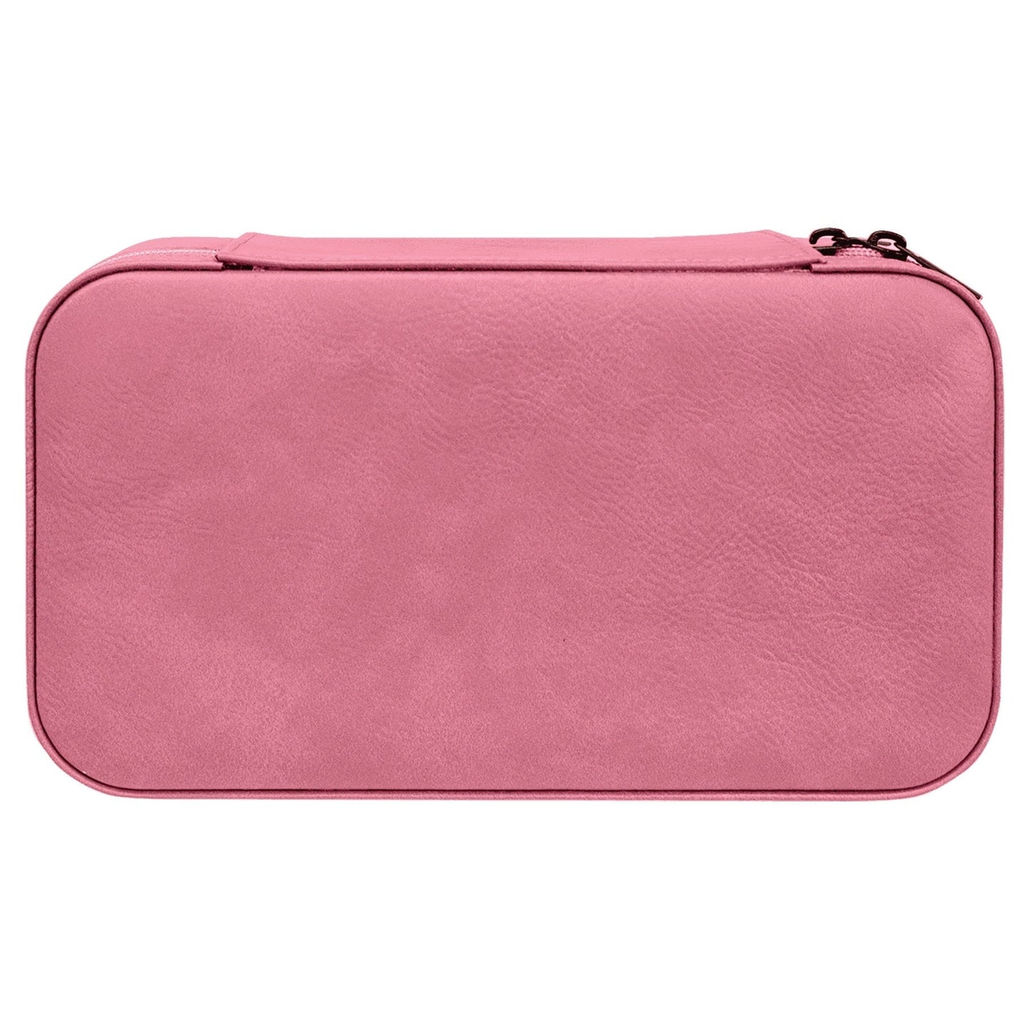 Pink Large Leatherette Jewelry Box