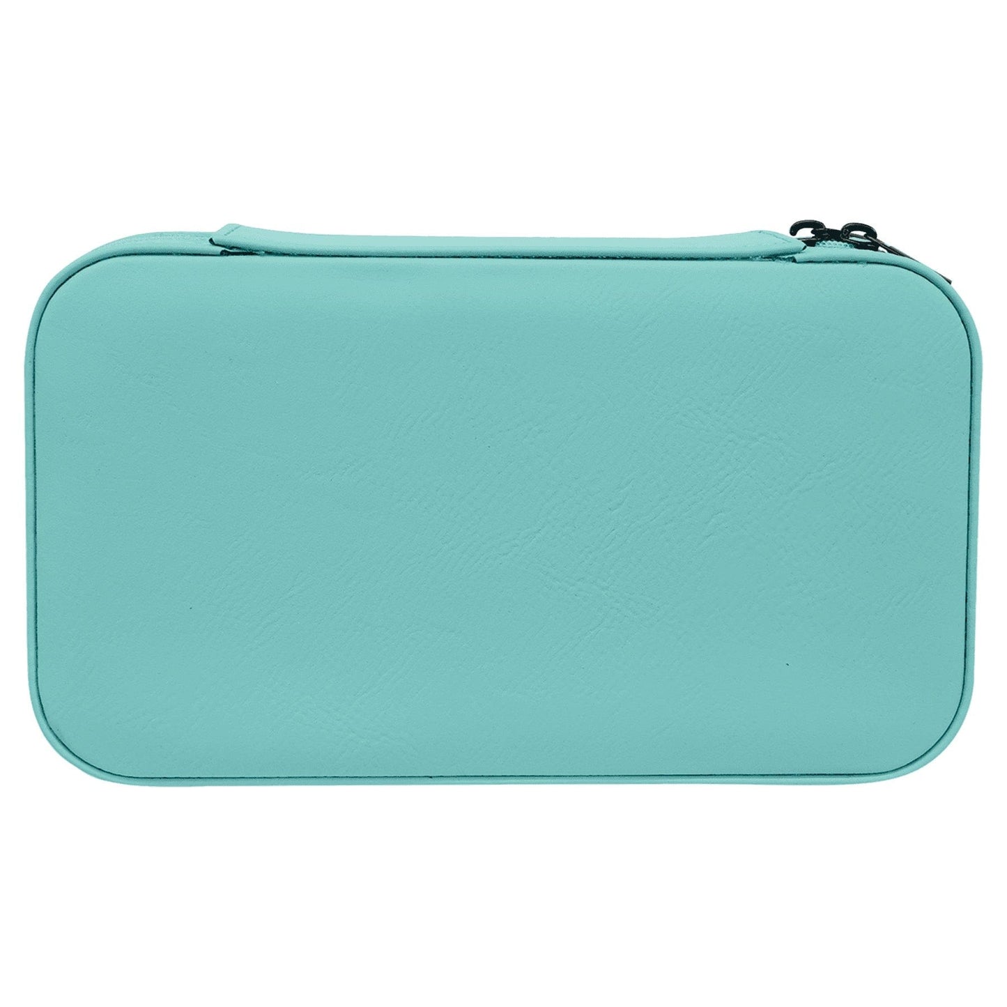 Teal Large Leatherette Jewelry Box