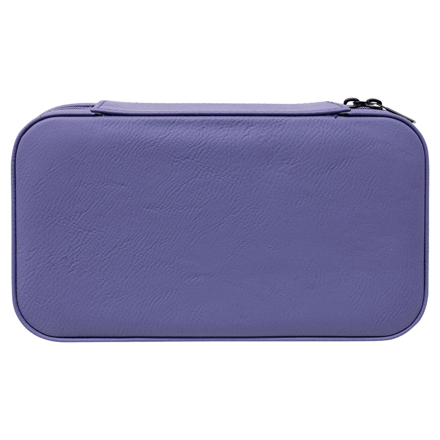 Purple Large Leatherette Jewelry Box