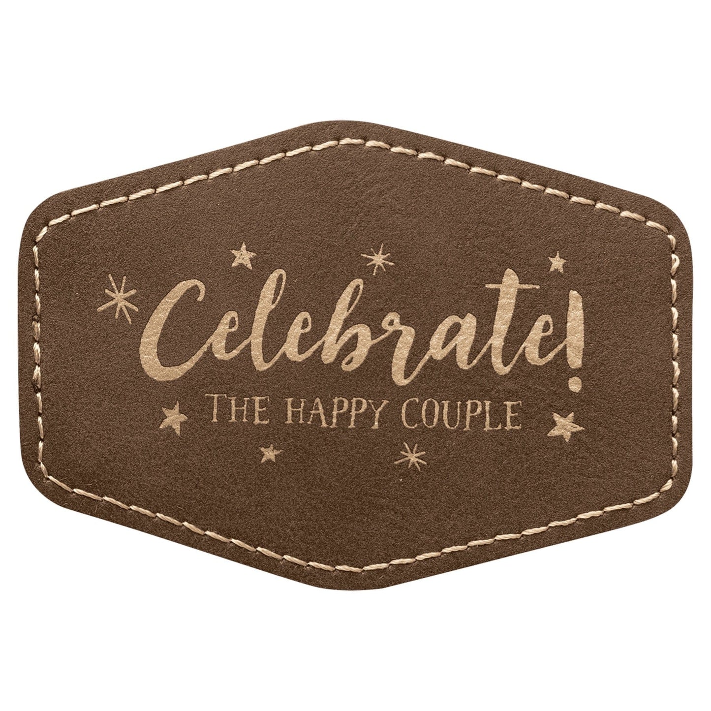 Premium Heat-Press Vegan Leather Patches – Personalized