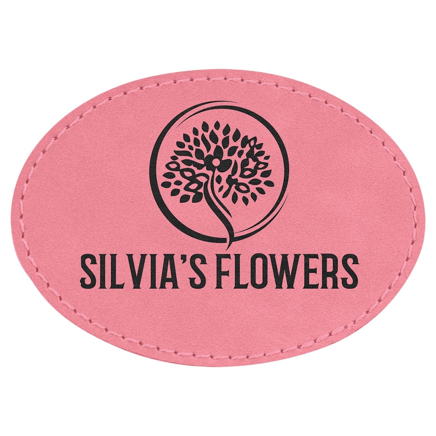 Premium Heat-Press Vegan Leather Patches – Personalized