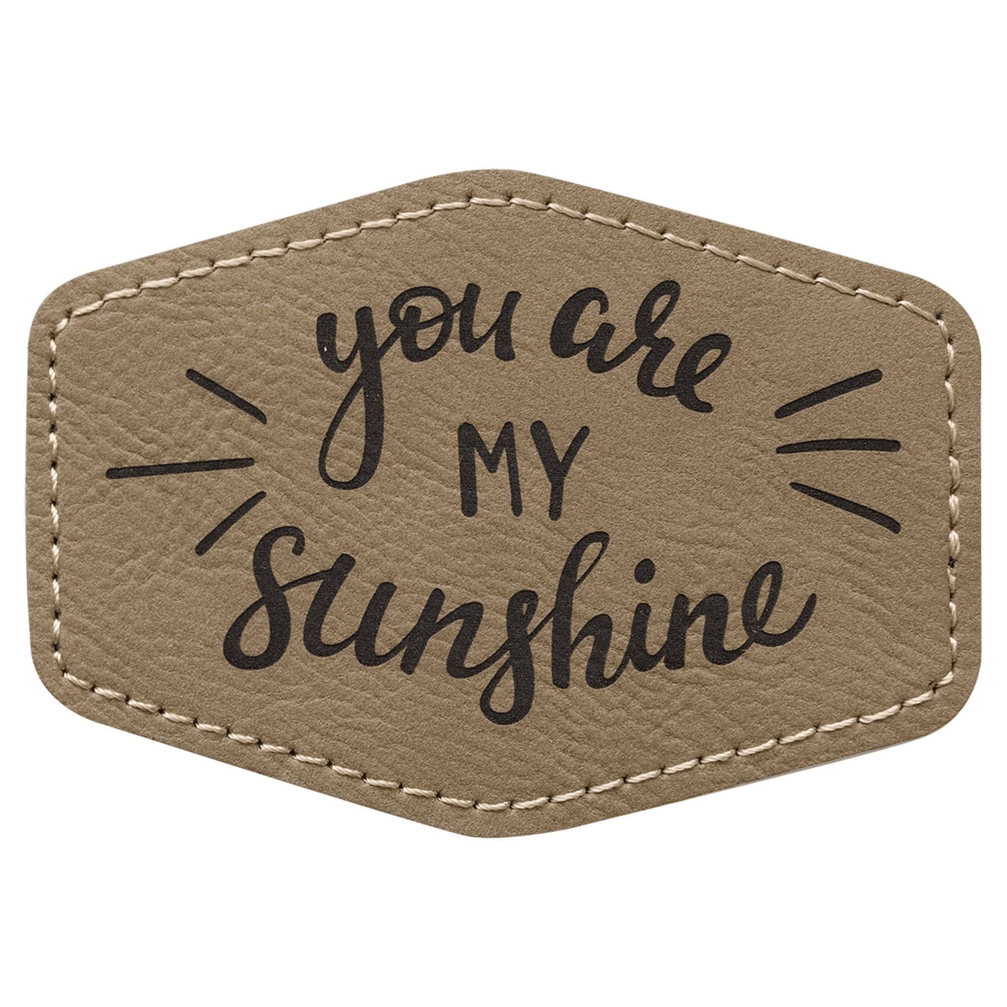 Premium Heat-Press Vegan Leather Patches – Personalized