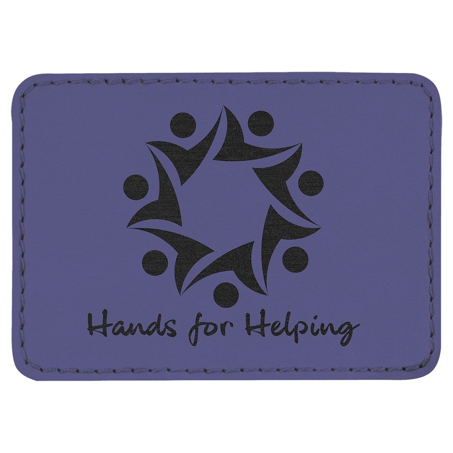 Premium Heat-Press Vegan Leather Patches – Personalized