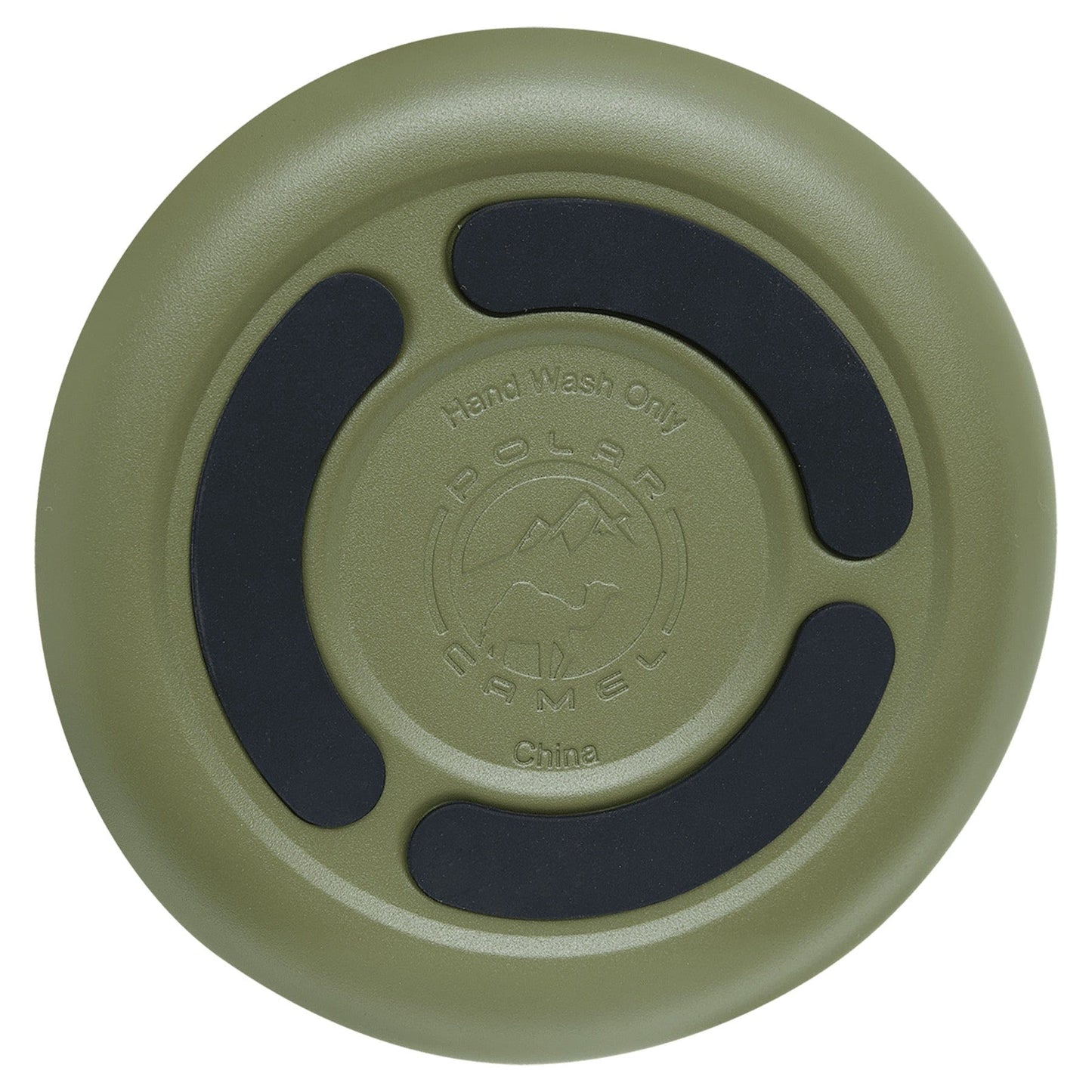 LSB204 - Polar Camel Olive Green 1 1/4 Quart Serving Bowl with Lid