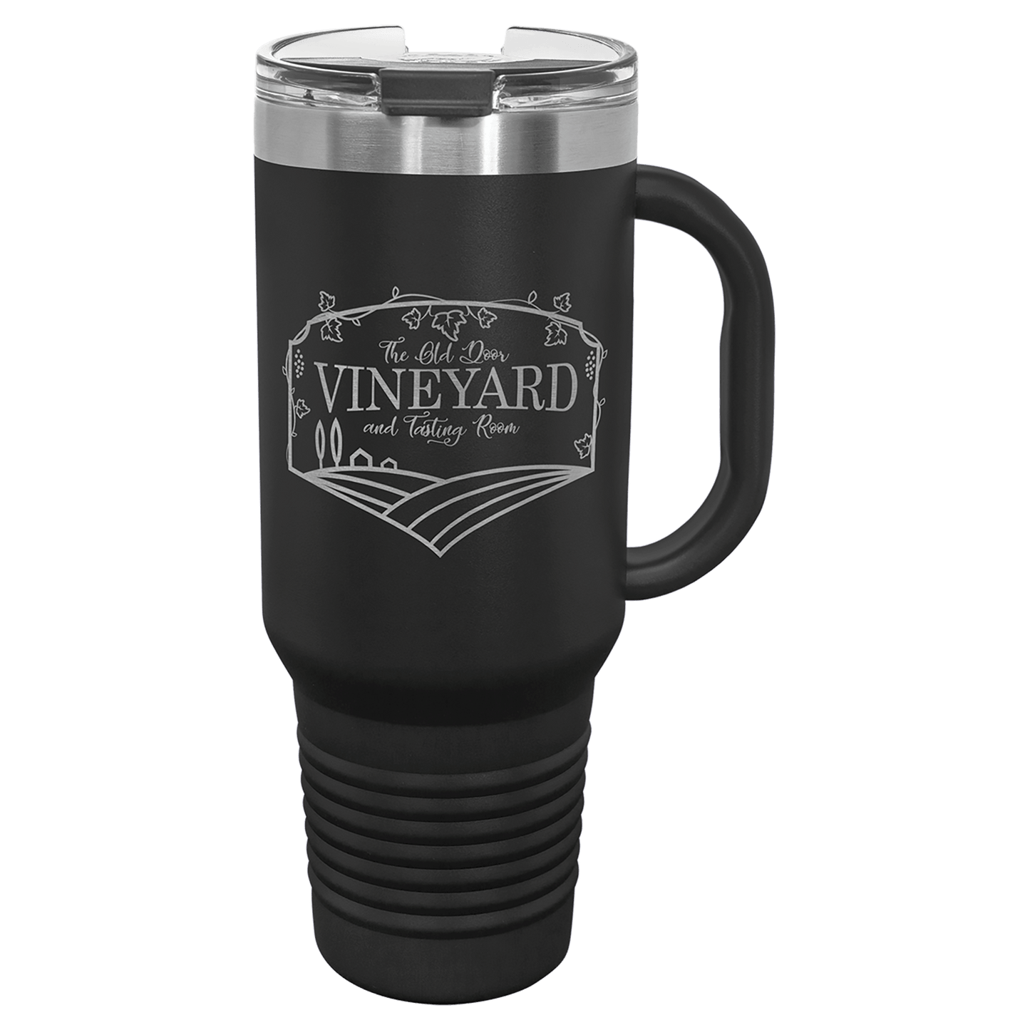 40 oz Polar Camel Travel Mug with Handle and Straw – Personalized Stainless Steel