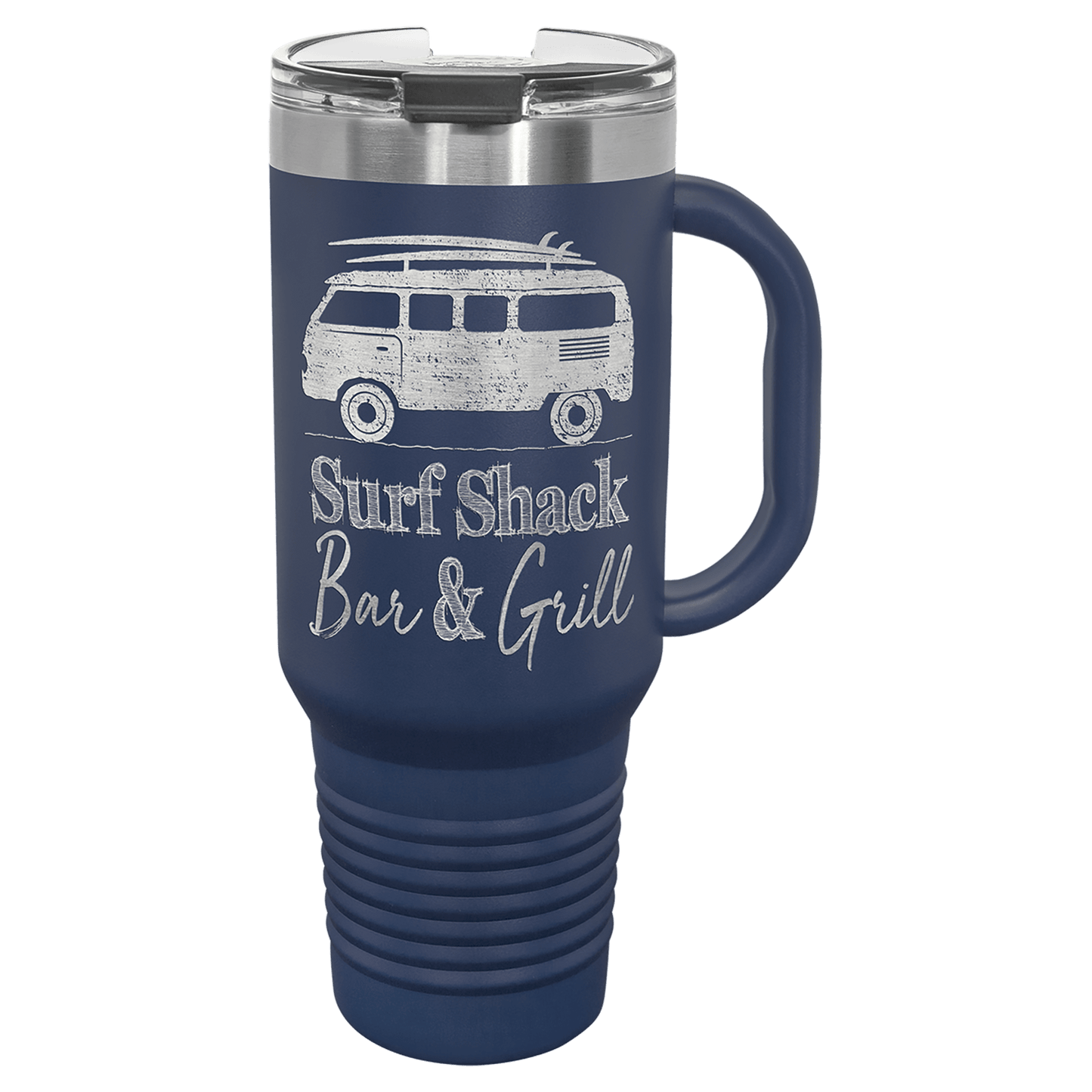 40 oz Polar Camel Travel Mug with Handle and Straw – Personalized Stainless Steel