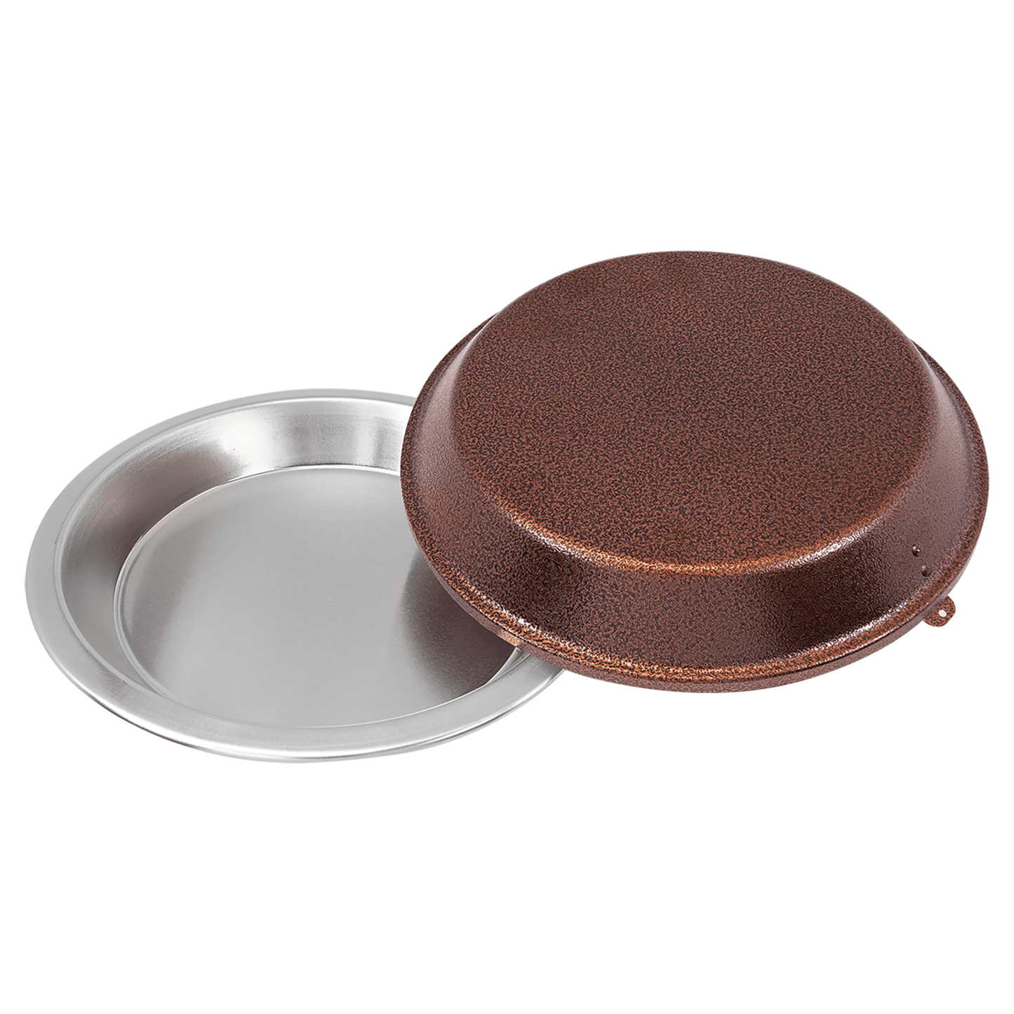 9" Aluminum Pie Pan with Copper Lid