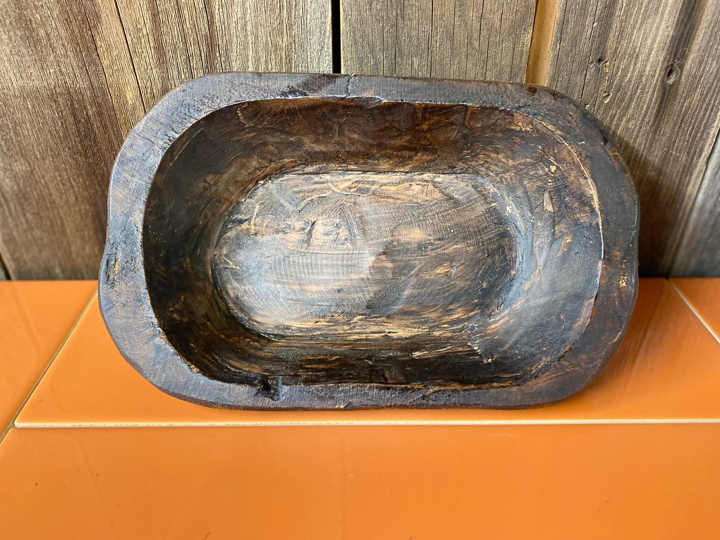 Wood Carved Bowl