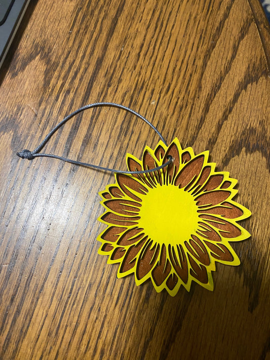 Sunflower ornament