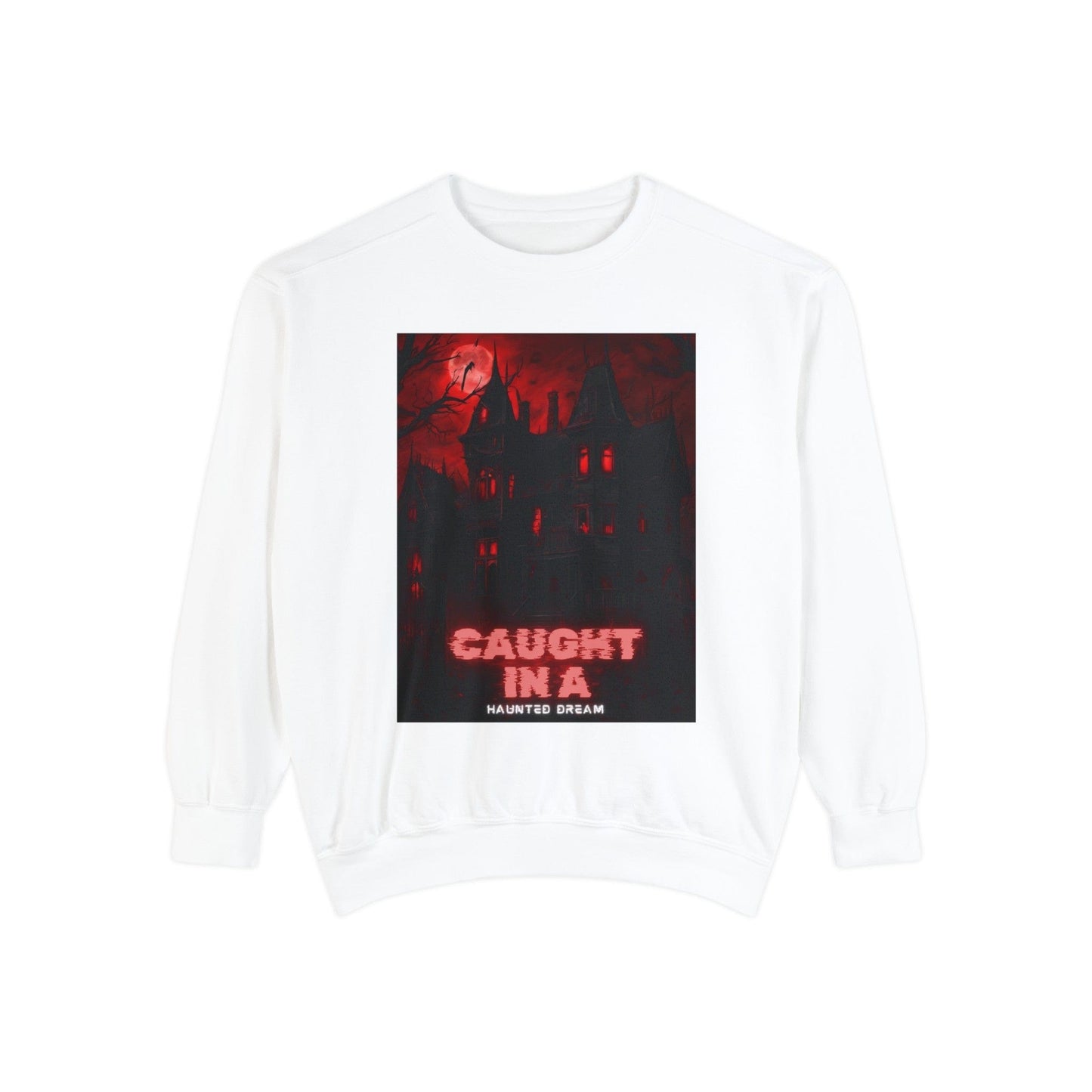 Haunted Dream Unisex Garment-Dyed Sweatshirt