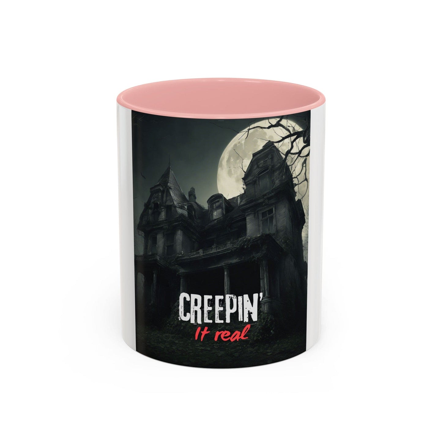 Creepin’ it real Accent Coffee Mug (11, 15oz)