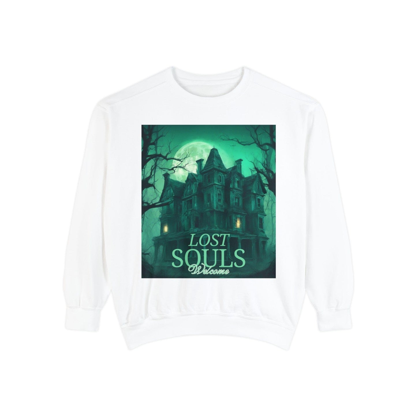 Lost Souls Welcome Unisex Garment-Dyed Sweatshirt