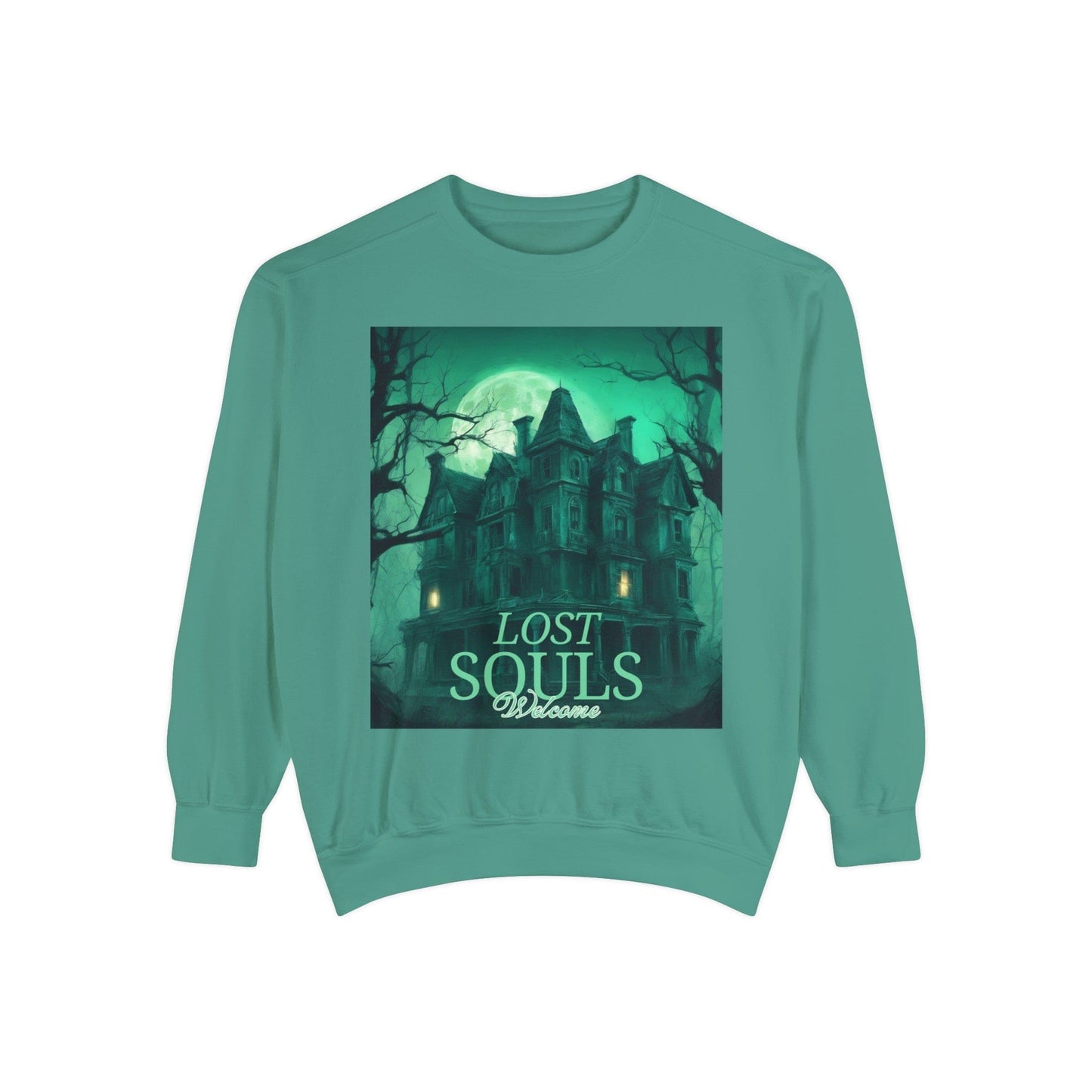 Lost Souls Welcome Unisex Garment-Dyed Sweatshirt