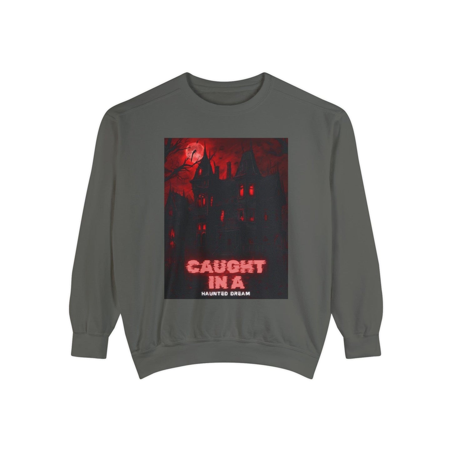 Haunted Dream Unisex Garment-Dyed Sweatshirt