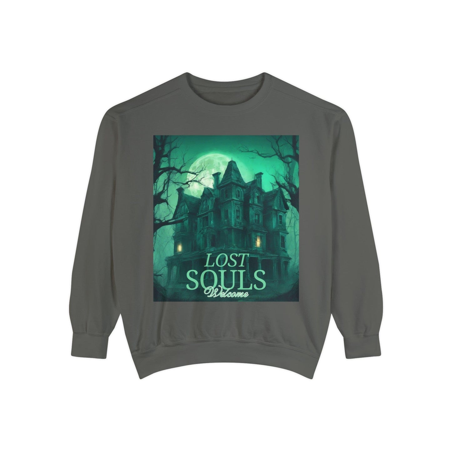 Lost Souls Welcome Unisex Garment-Dyed Sweatshirt