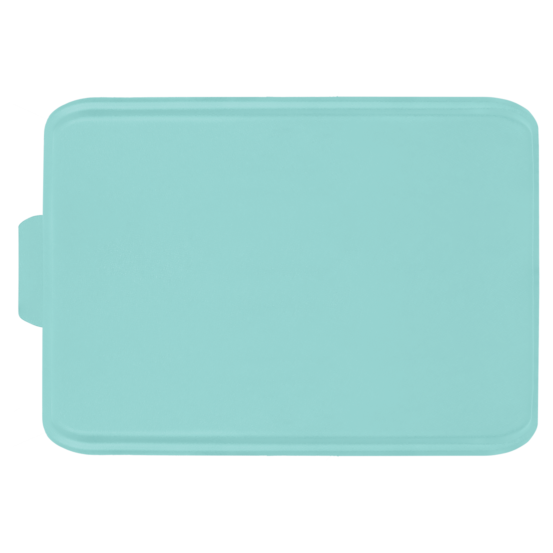 9" x 13" Aluminum Cake Pan with Teal Lid