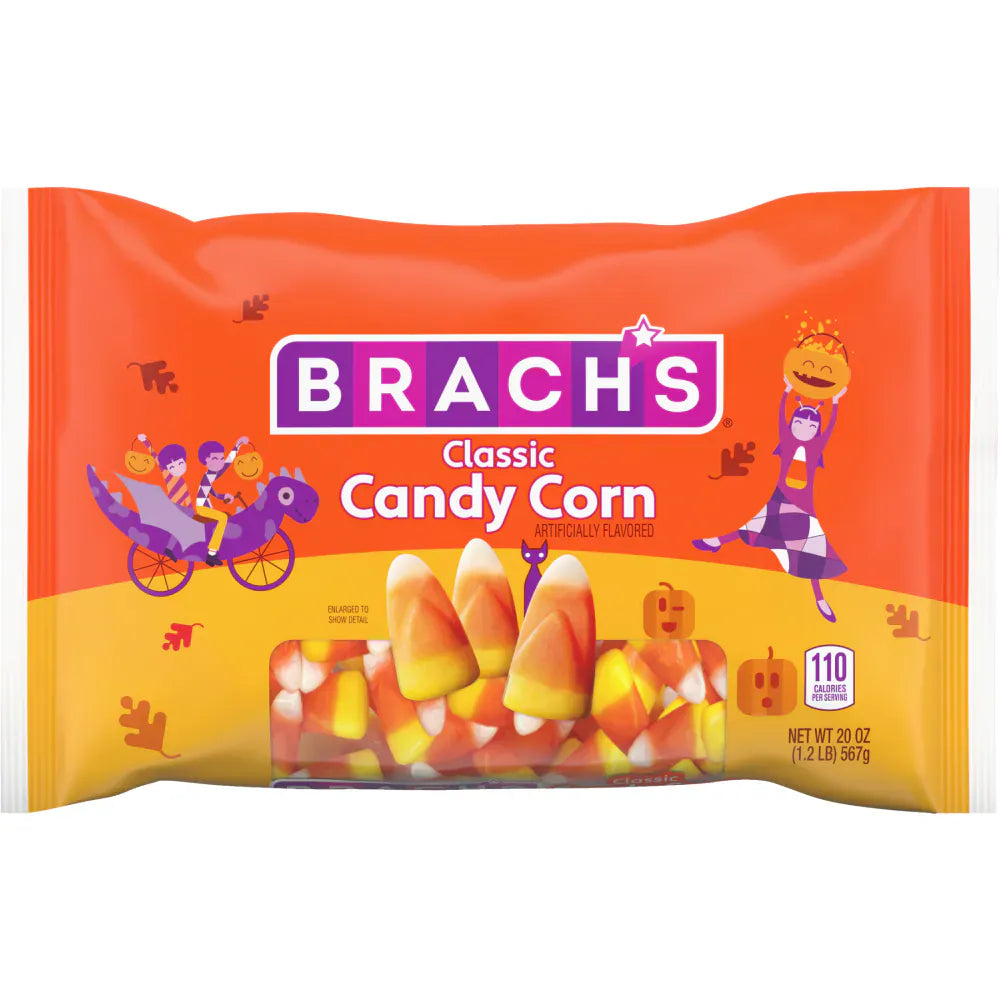 Brach's Halloween Classic Candy Corn, Fall Treats, 20 oz