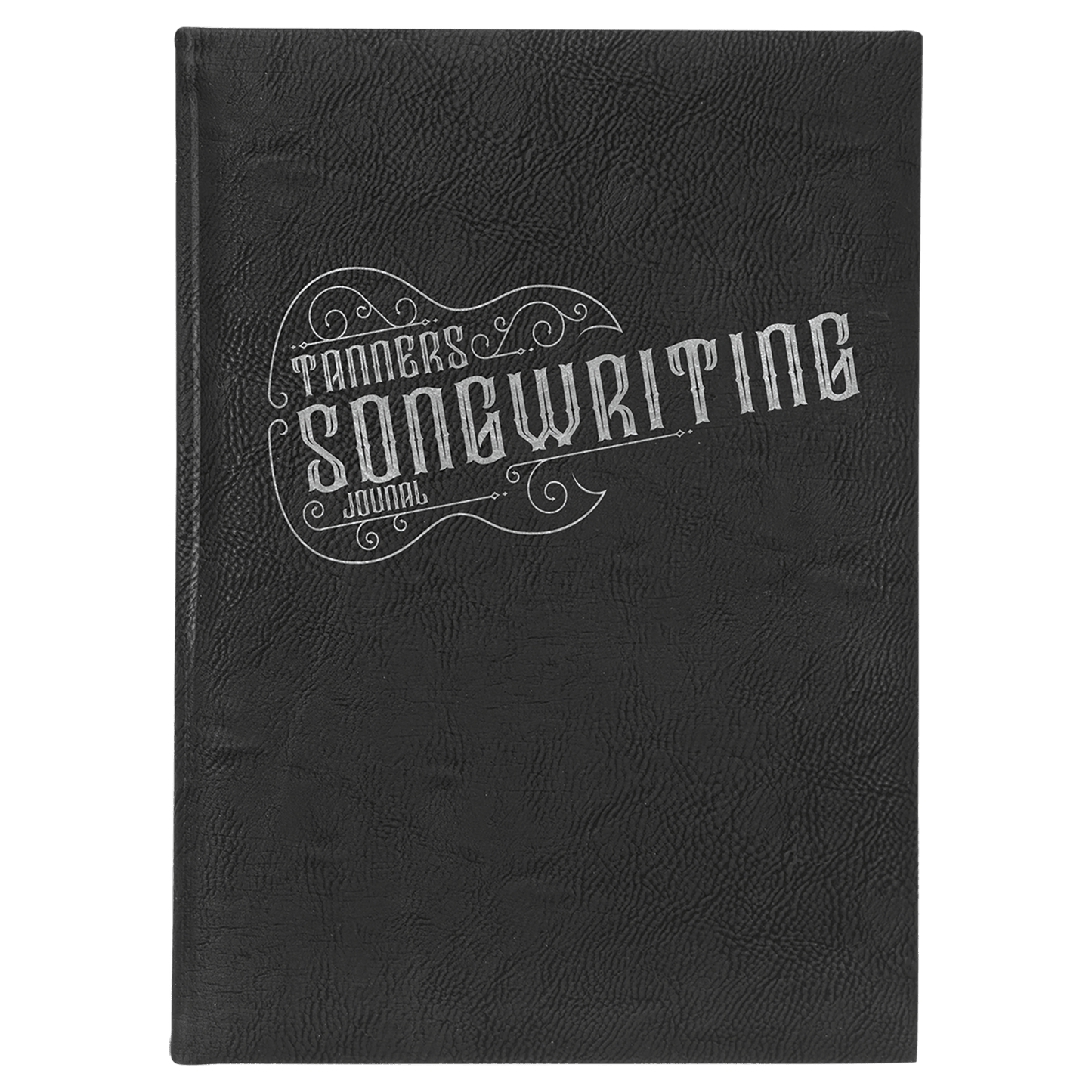 Burnmark Personalized Leatherette Journal | Laser Engraved Gift | Everett June