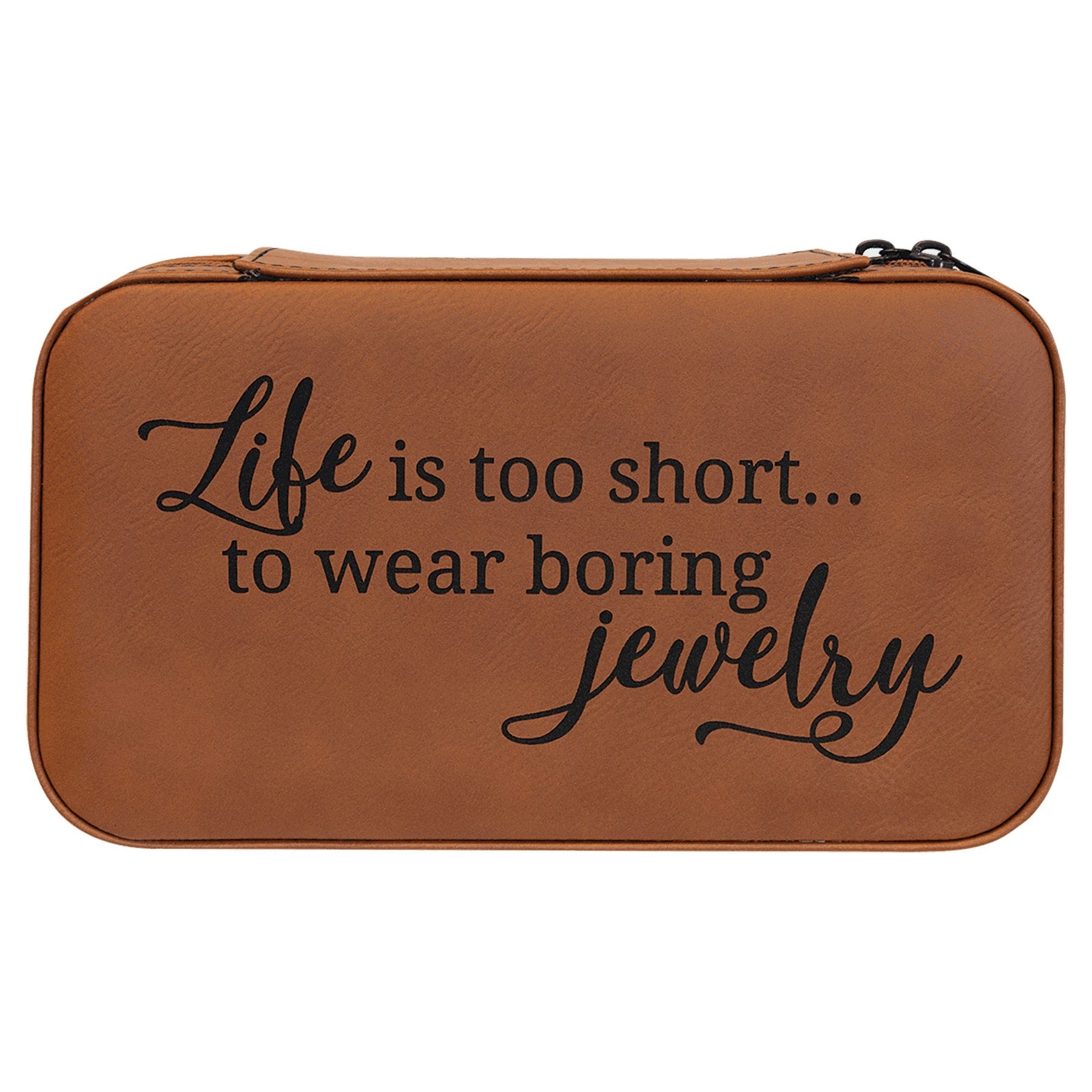 Rawhide Large Leatherette Jewelry Box
