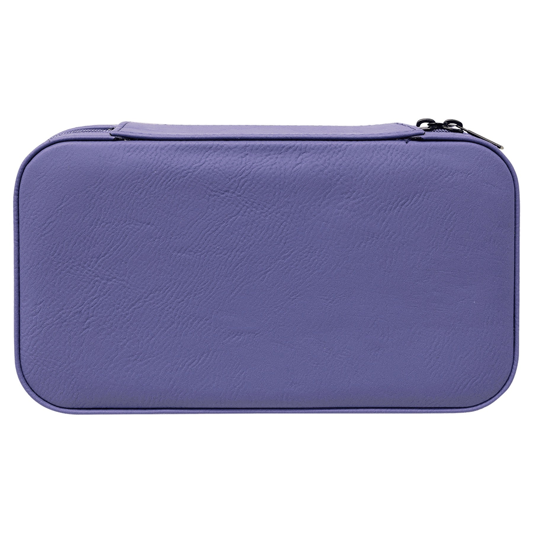 Purple Large Leatherette Jewelry Box