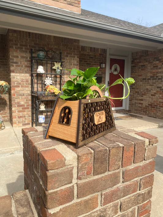 Flowers Baskets Laser Cut