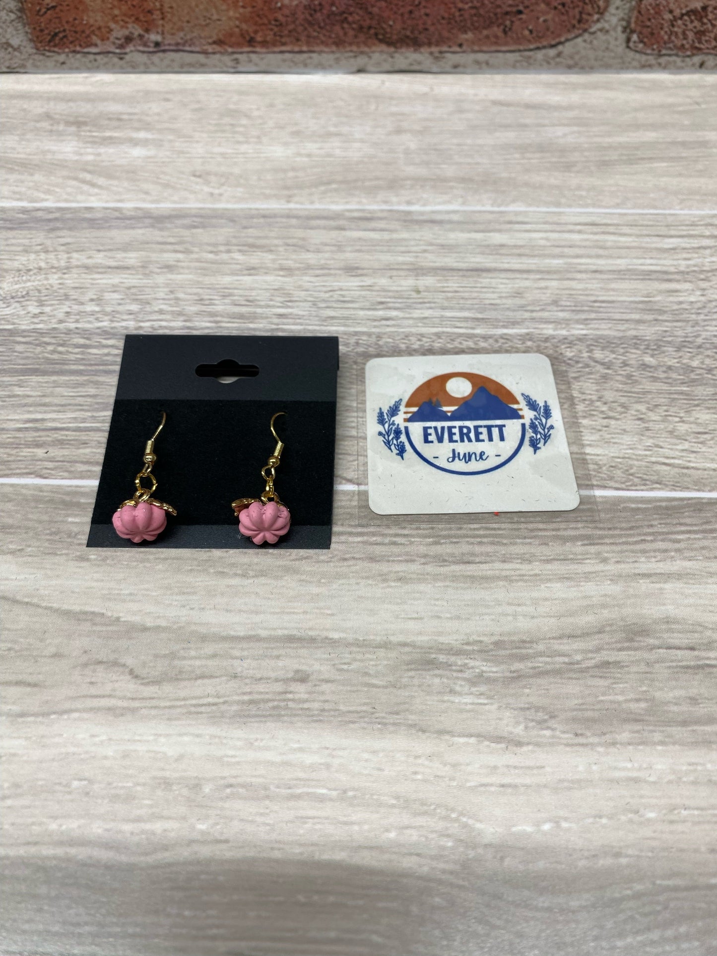 Pumpkin Charm Earring