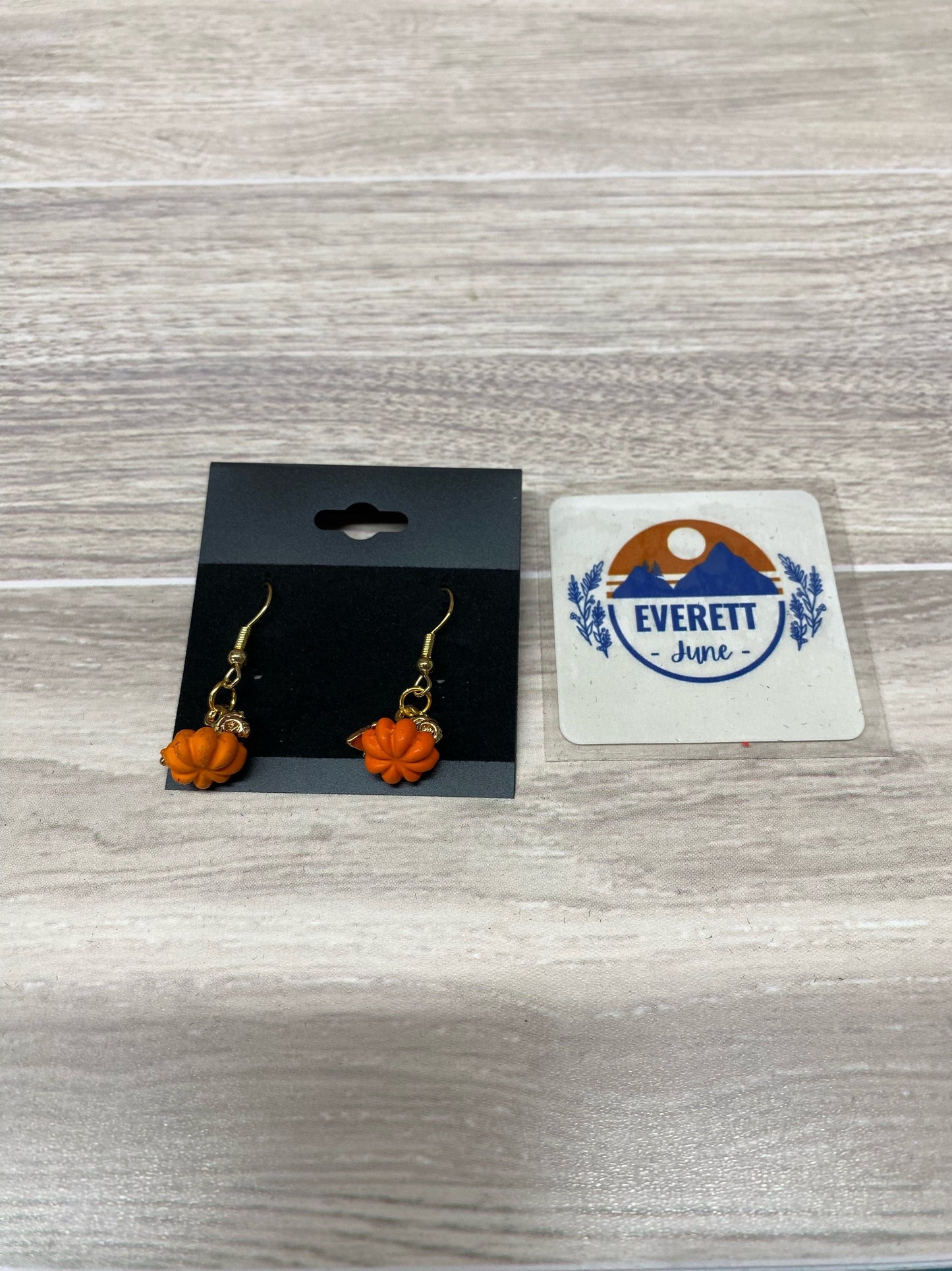 Pumpkin Charm Earring