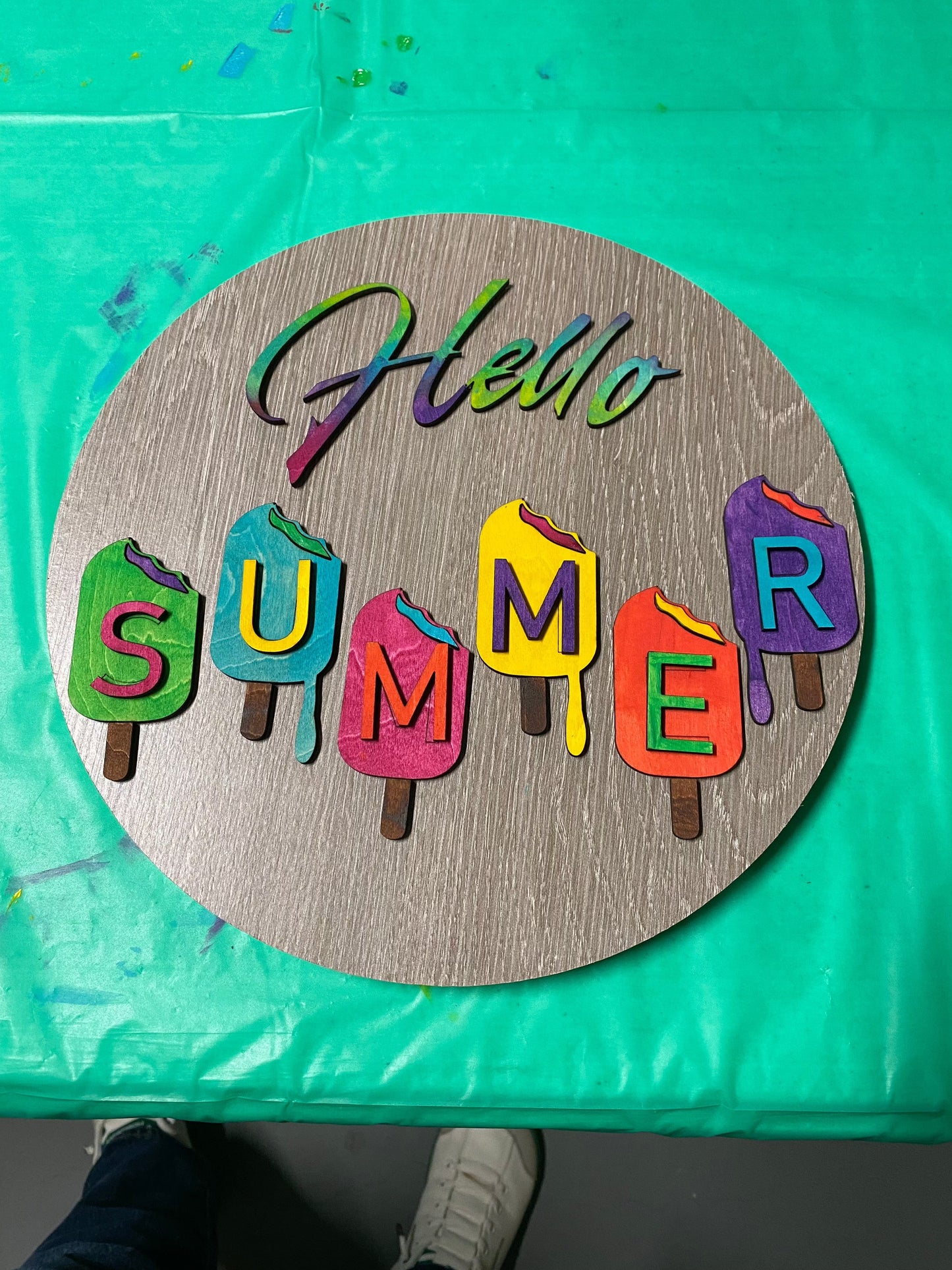 Summer Sign Paint Party – DIY 10” Round Wood Signs | Wichita Event May 3, 2025
