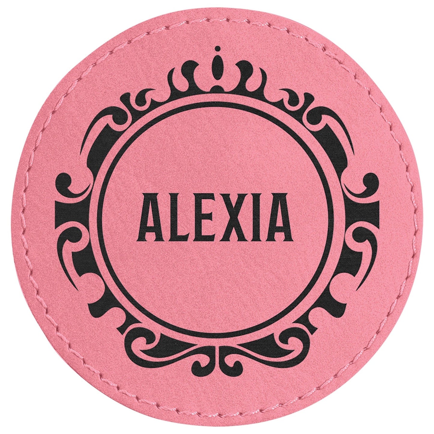 Premium Heat-Press Vegan Leather Patches – Personalized