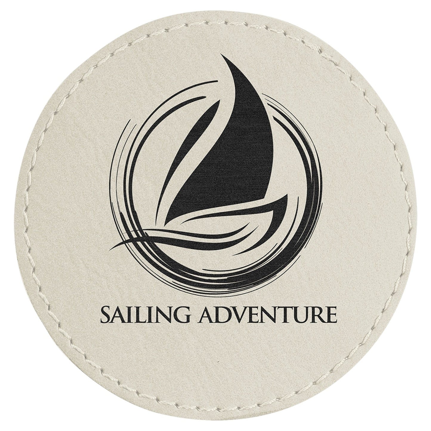 Premium Heat-Press Vegan Leather Patches – Personalized