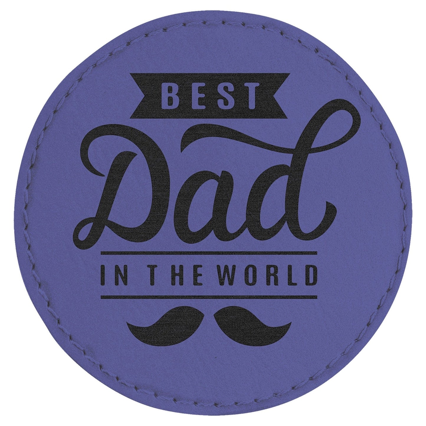 Premium Heat-Press Vegan Leather Patches – Personalized