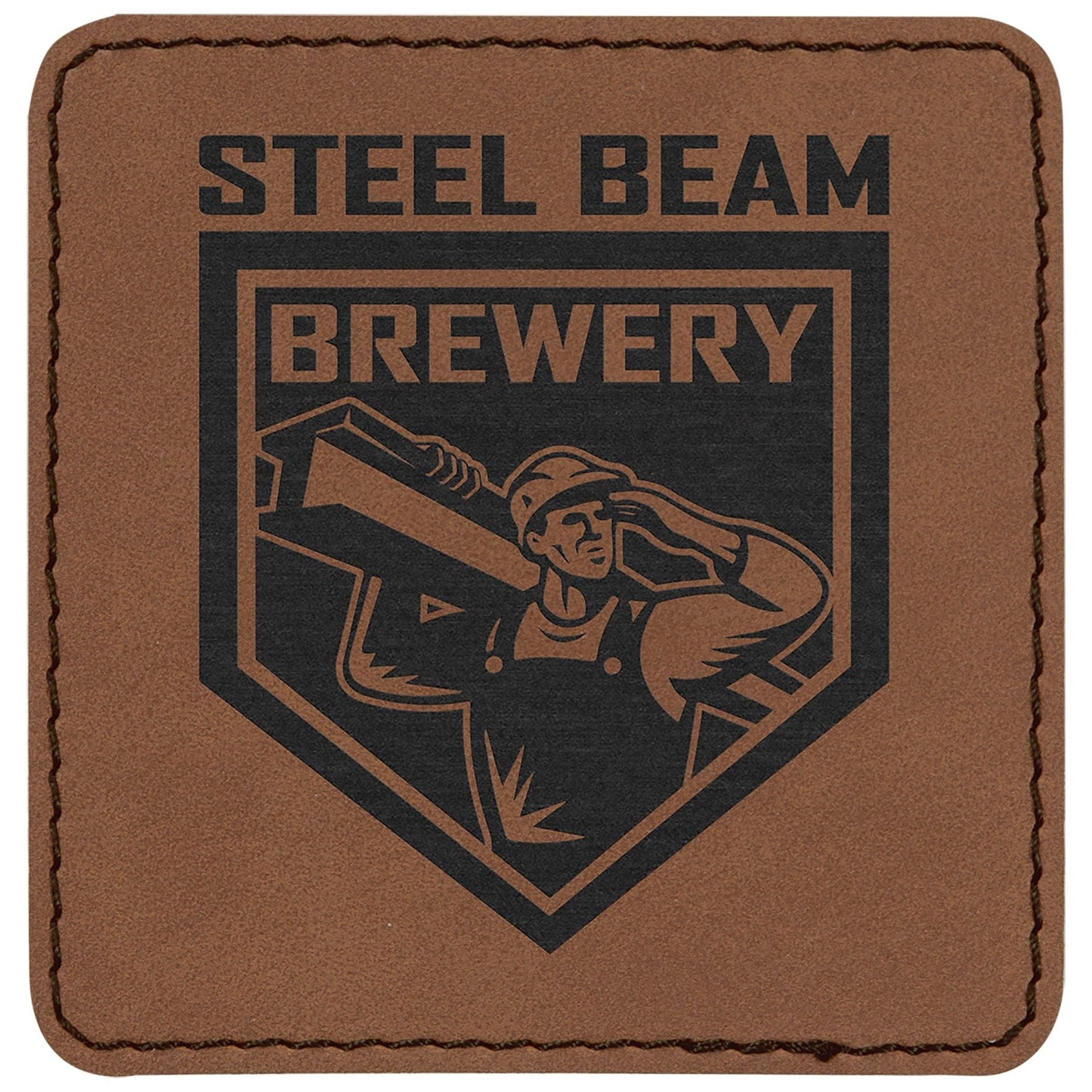Premium Heat-Press Vegan Leather Patches – Personalized