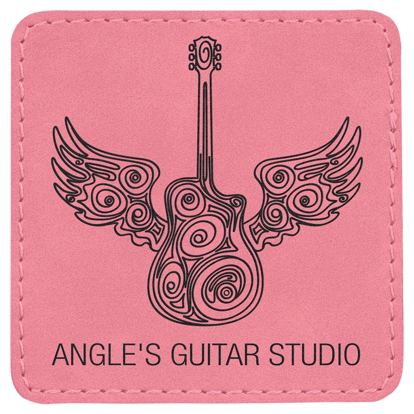 Premium Heat-Press Vegan Leather Patches – Personalized