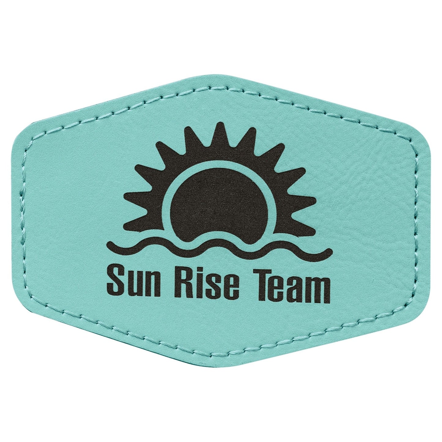 Premium Heat-Press Vegan Leather Patches – Personalized