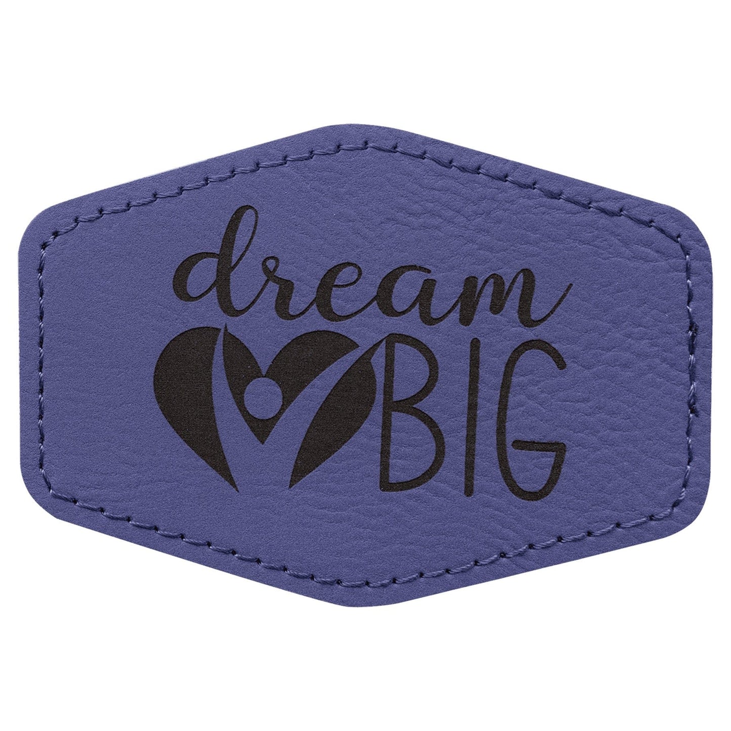 Premium Heat-Press Vegan Leather Patches – Personalized
