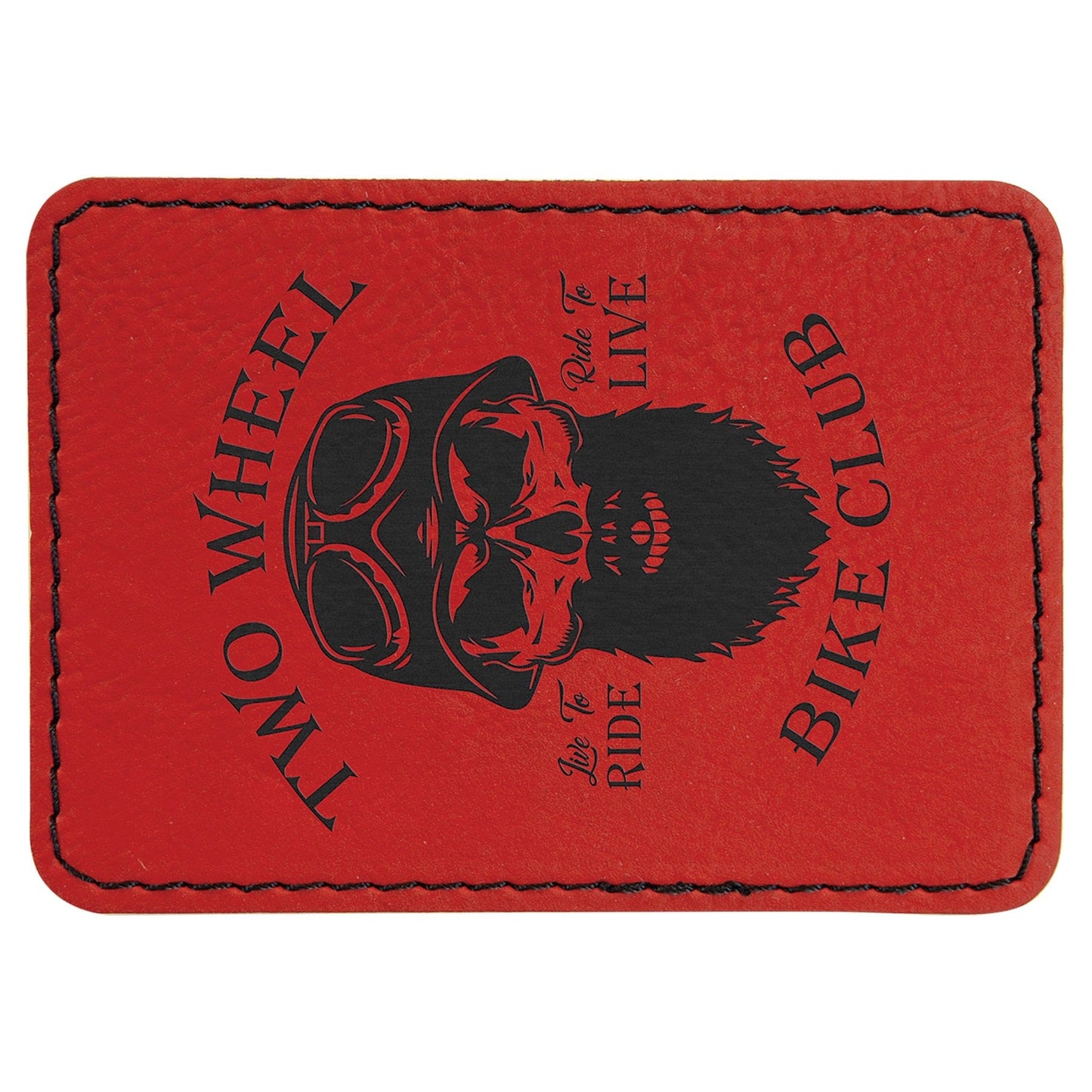 Premium Heat-Press Vegan Leather Patches – Personalized