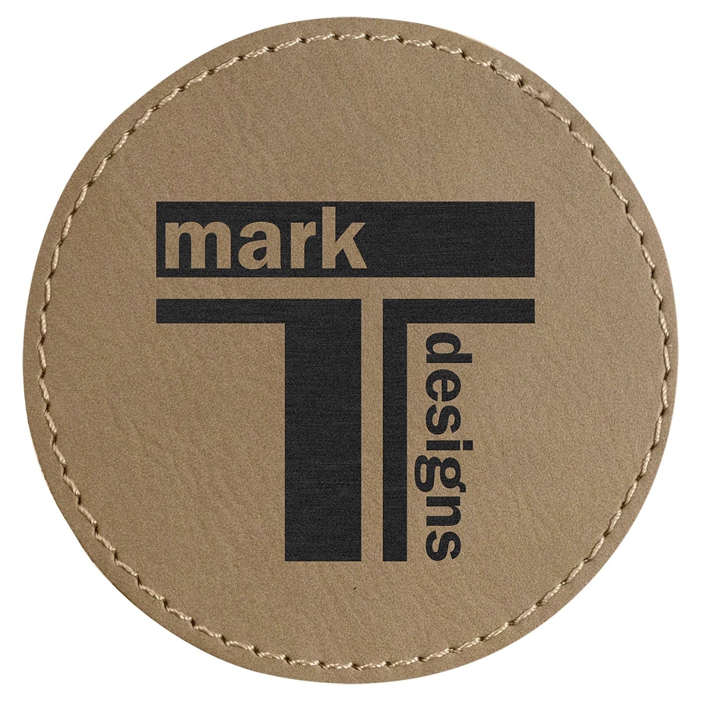 Premium Heat-Press Vegan Leather Patches – Personalized