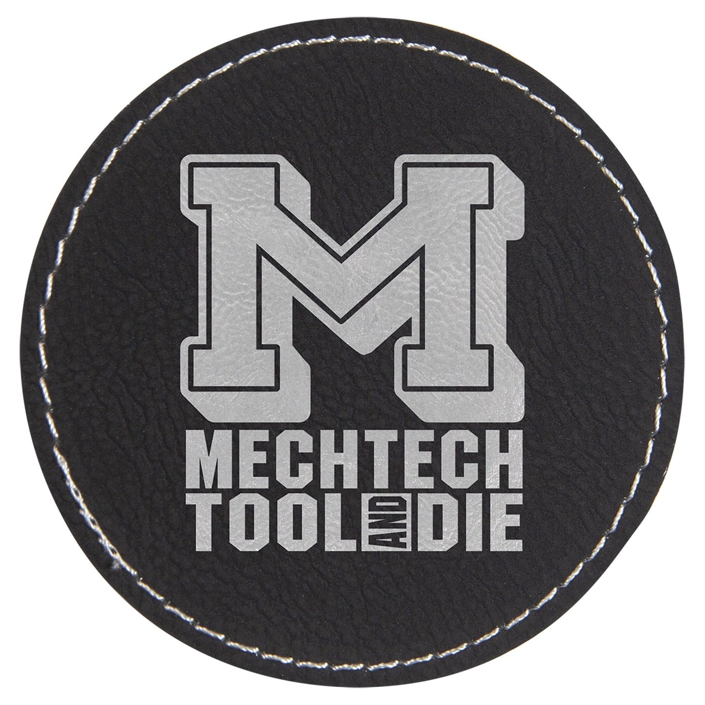 Premium Heat-Press Vegan Leather Patches – Personalized