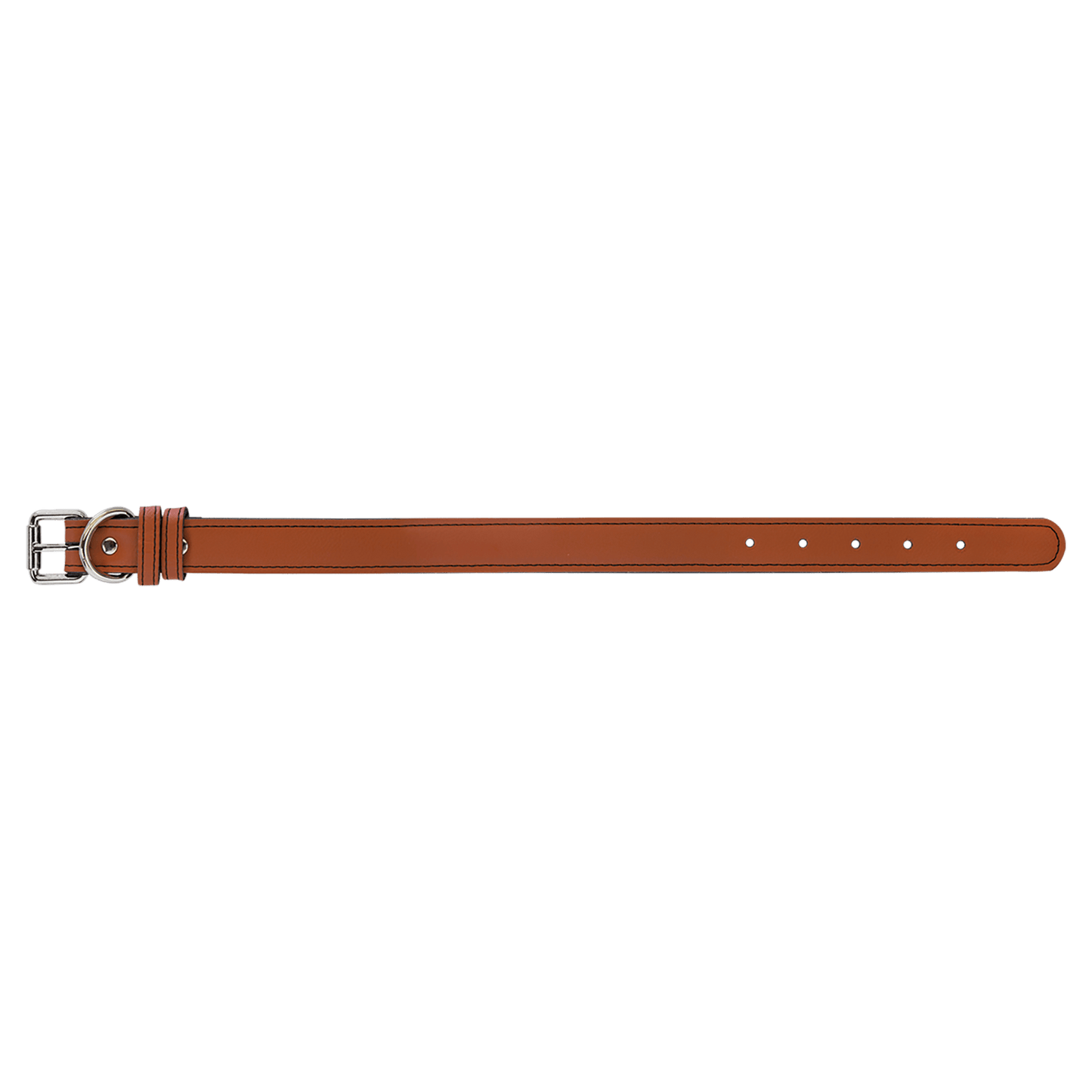 Burnmark Dog Collar | Personalized Laser Engraved | Rawhide | Everett June