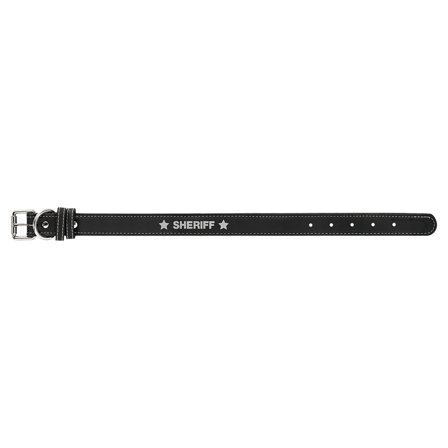 Burnmark Dog Collar | Personalized Laser Engraved | Midnight | Everett June