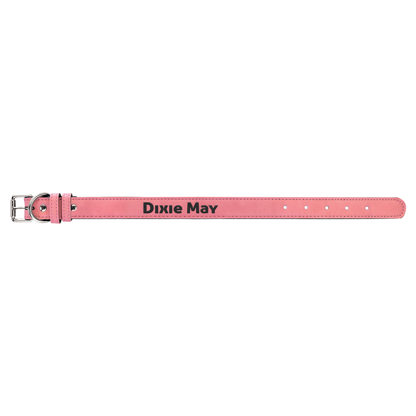 Burnmark Dog Collar | Personalized Laser Engraved | Blush | Everett June