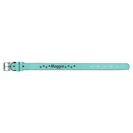 Burnmark Dog Collar | Personalized Laser Engraved | Tide | Everett June