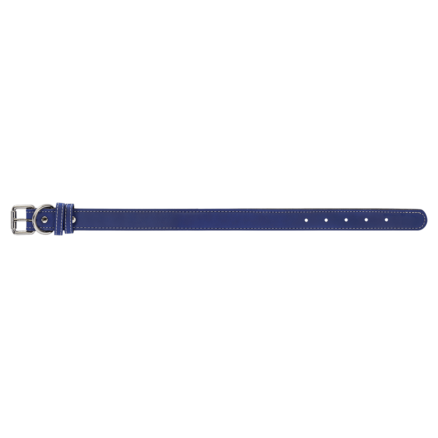 Burnmark Dog Collar | Personalized Laser Engraved | Cobalt | Everett June