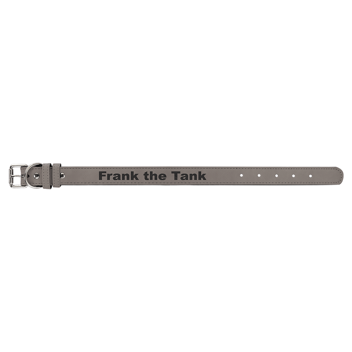 Burnmark Dog Collar | Personalized Laser Engraved | Ash | Everett June
