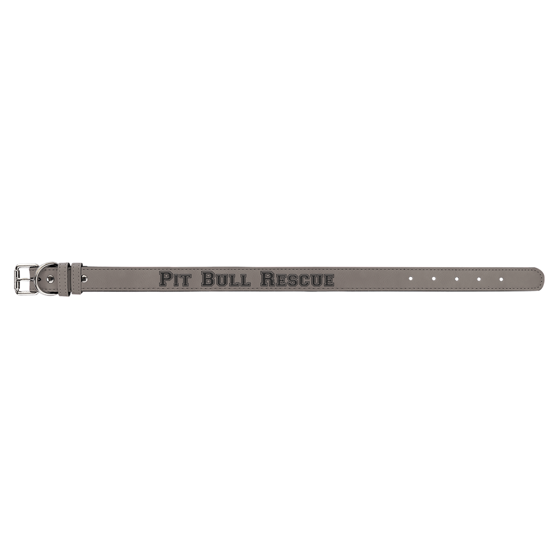 Burnmark Dog Collar | Personalized Laser Engraved | Ash | Everett June