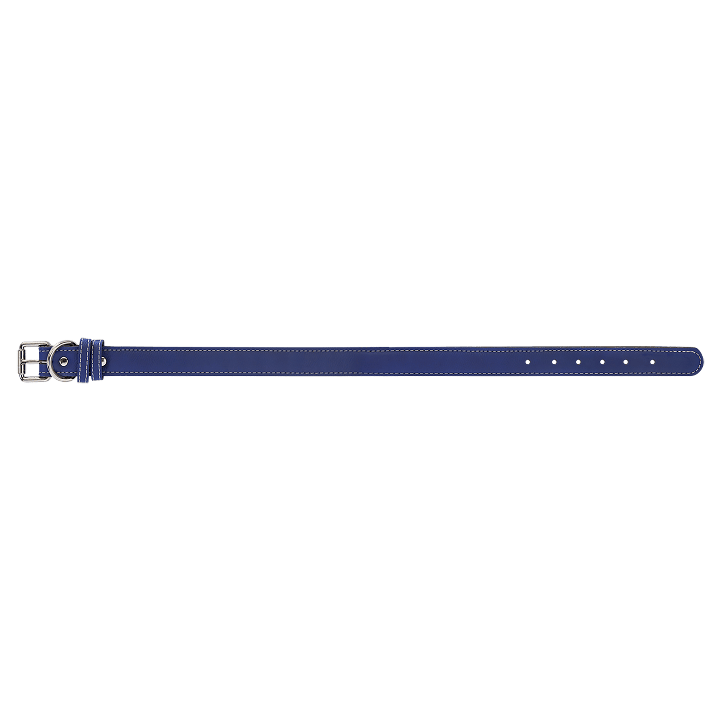 Burnmark Dog Collar | Personalized Laser Engraved | Cobalt | Everett June