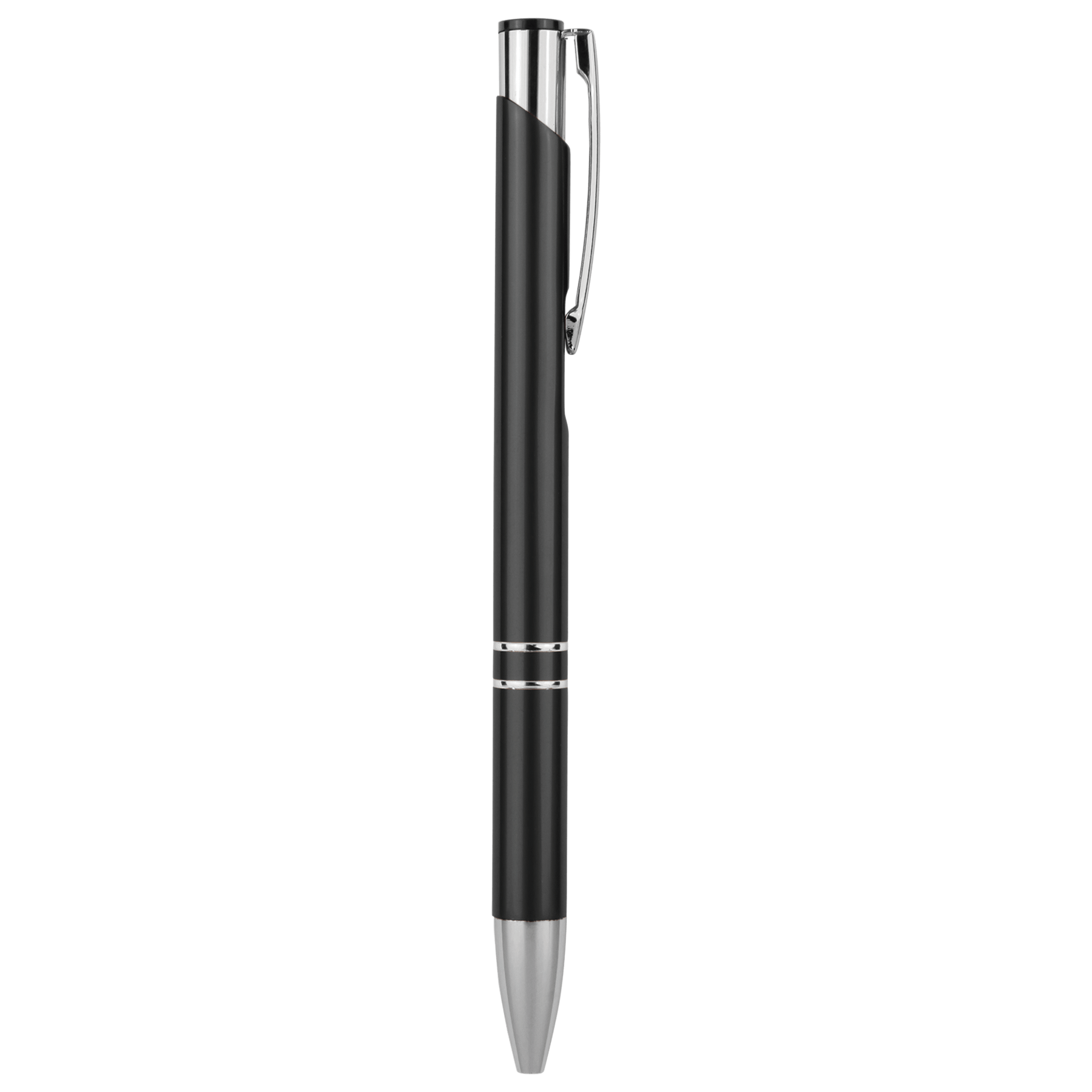 Custom Engraved Silver Trim Ballpoint Pen | Personalized Gift