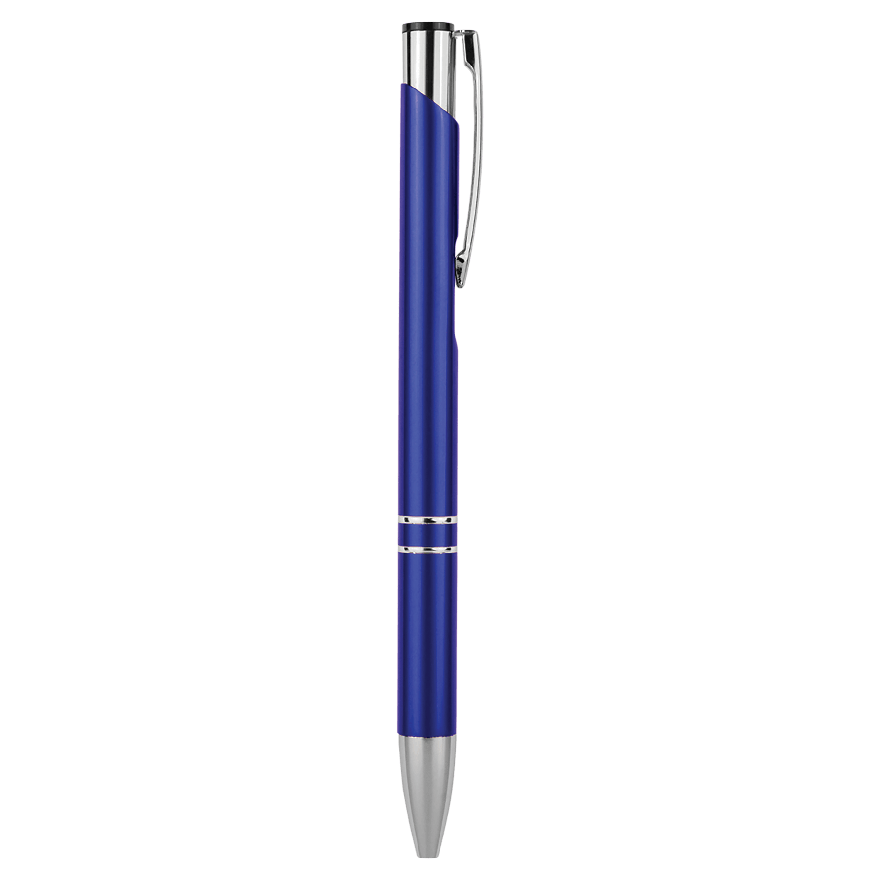 Custom Engraved Silver Trim Ballpoint Pen | Personalized Gift
